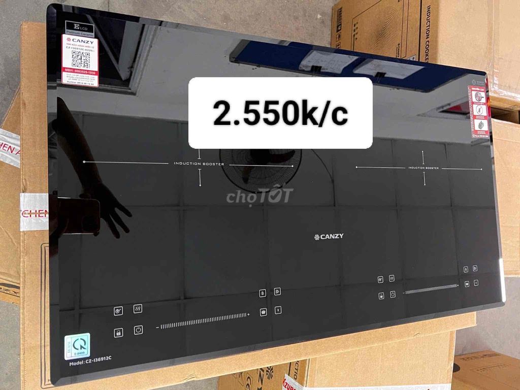 Bếp từ đôi Canzy. Mua bán Bếp, lò, đồ điện nhà bếp tại Quận Hoàng Mai Hà Nội được đăng bởi Nguyễn Thị Nhung hình 1