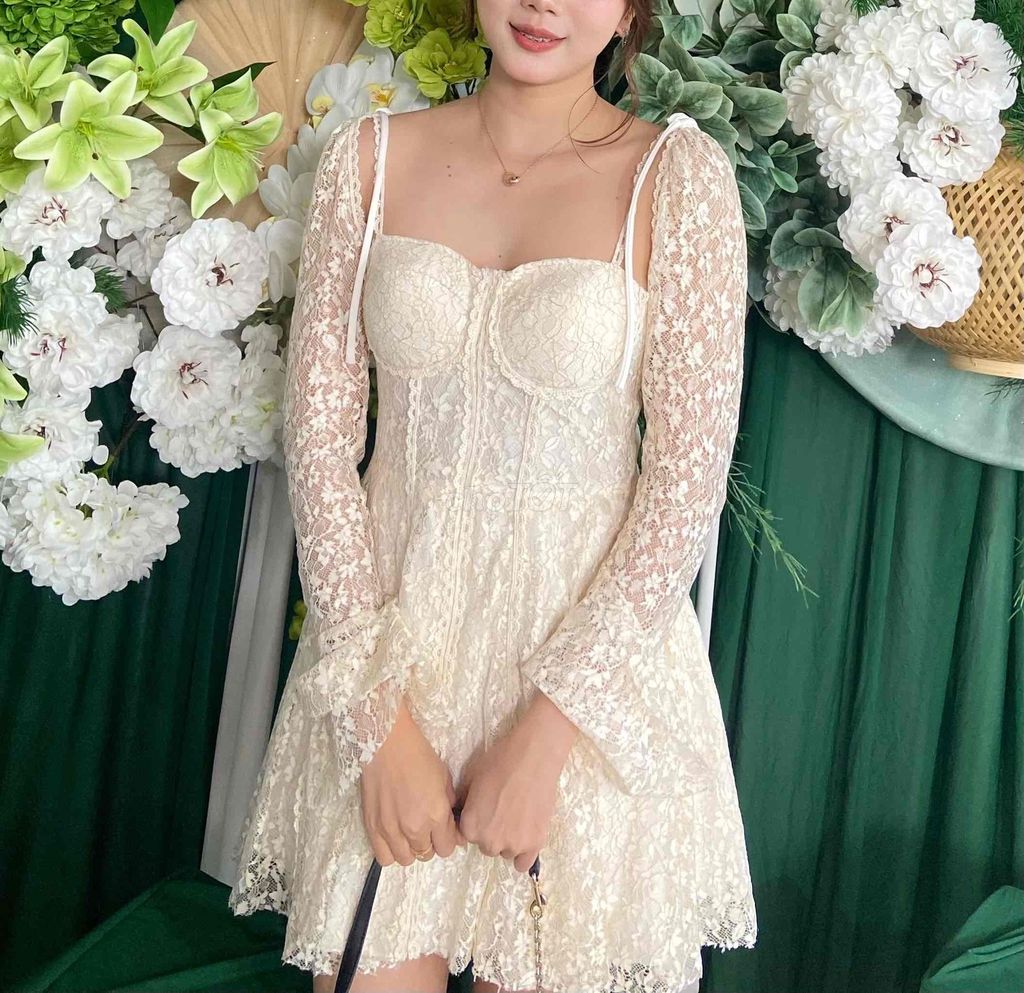 Đầm dự tiệc nữ ren dự tiệc đẹp. Mua bán Quần áo tại Quận 6 Tp Hồ Chí Minh được đăng bởi Diễm  hình 1