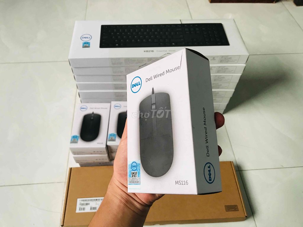 Chuột Dell MS116 Có dây USB Xám. Mua bán Phụ kiện (Màn hình, Chuột...) tại Huyện Châu Thành Đồng Tháp được đăng bởi MinhNhutMNC hình 1