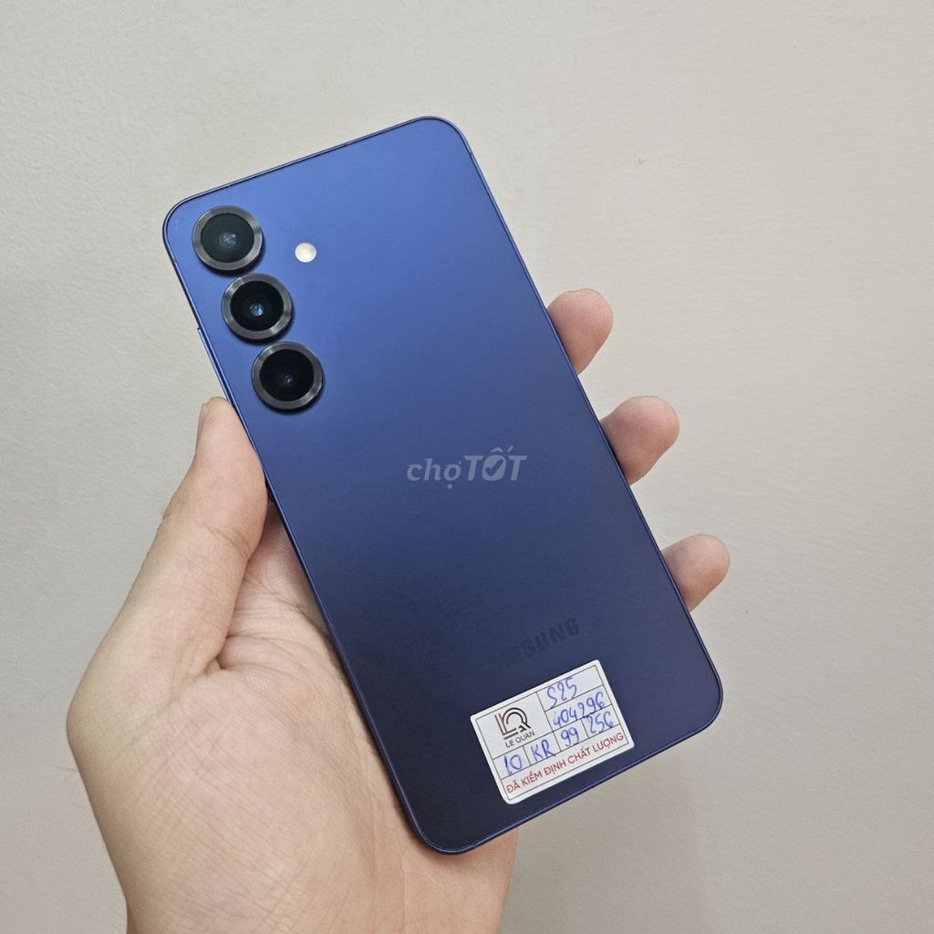 Galaxy S25 ✨ Xanh Đen huyền bí, nhìn là mê. Mua bán Điện thoại tại Quận 10 Tp Hồ Chí Minh được đăng bởi Lê Quân Mobile hình 1
