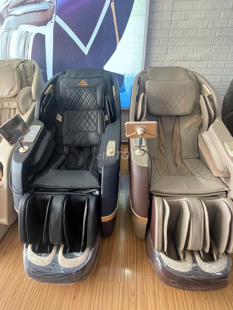 Ghế massage ASAMA AS 500 Da Đen. Mua bán Bàn ghế tại Thị xã Tân Châu An Giang được đăng bởi Khang ASAMA hình 1
