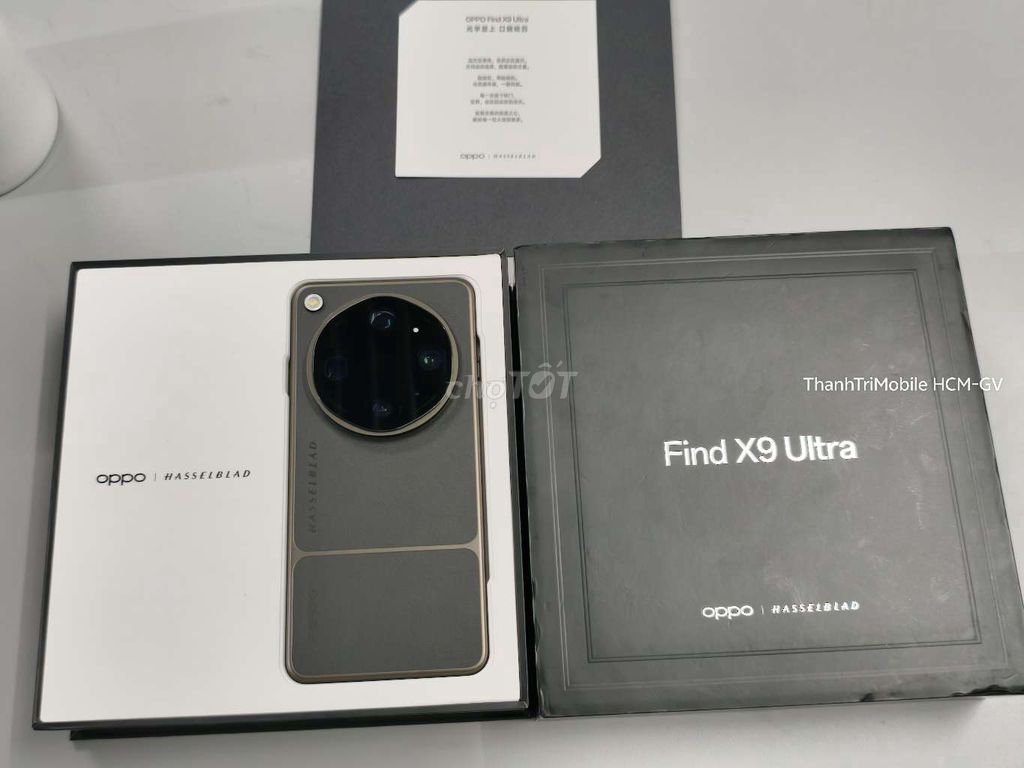 Oppo Find X9 Ultra Đen 12/512 FB 41 lần sạc. Mua bán Điện thoại tại Quận Gò Vấp Tp Hồ Chí Minh được đăng bởi Thanh Tri hình 1