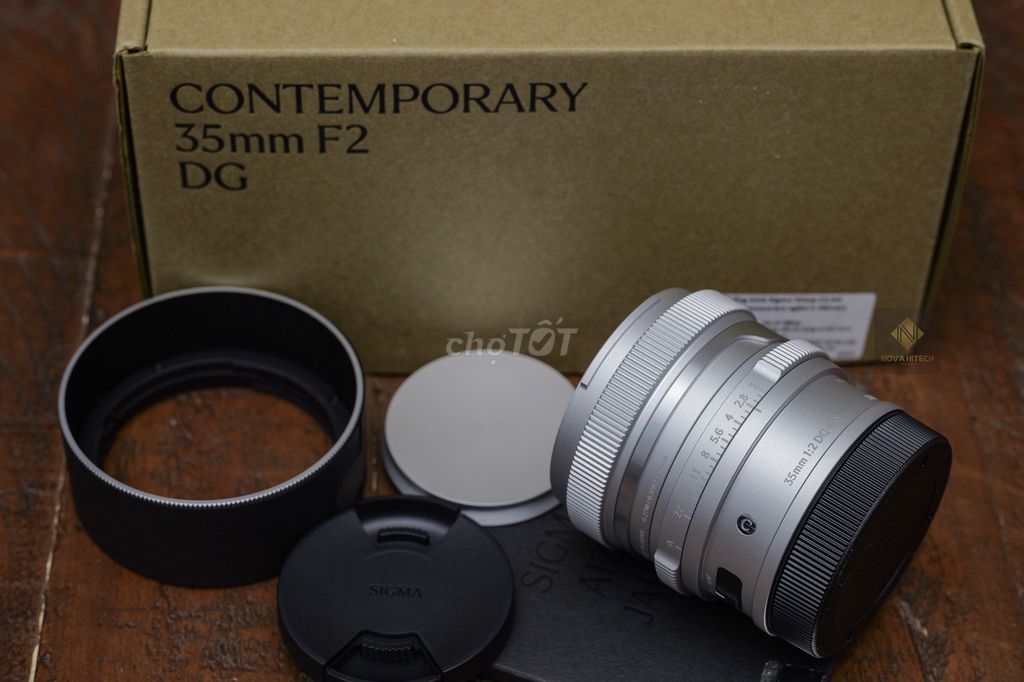 Sigma 35F2 DG Bạc mới 99% - ngàm L. Mua bán Máy ảnh, Máy quay tại Quận 3 Tp Hồ Chí Minh được đăng bởi NOVA HITECH hình 1