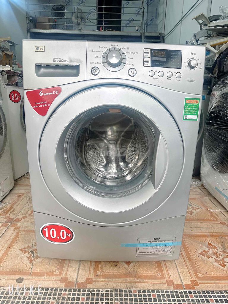 Máy giặt LG 10KG Inverter Bạc. Mua bán Máy giặt tại Quận Hà Đông Hà Nội được đăng bởi Nguyễn Linh hình 1