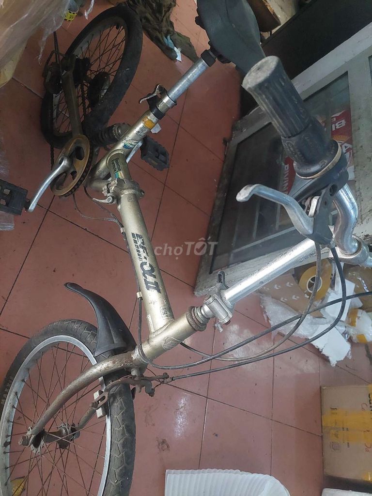 Bán xe đạp Nhật gấp gọn. Mua bán Xe đạp tại Huyện Củ Chi Tp Hồ Chí Minh được đăng bởi Nguyễn Diễm Tú hình 3