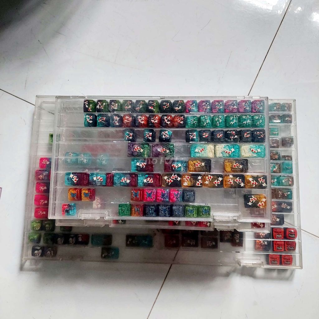 Khay đựng keycap JTK nhựa trong suốt. Mua bán Phụ kiện (Màn hình, Chuột...) tại Thành phố Biên Hòa Đồng Nai được đăng bởi Phương An hình 1