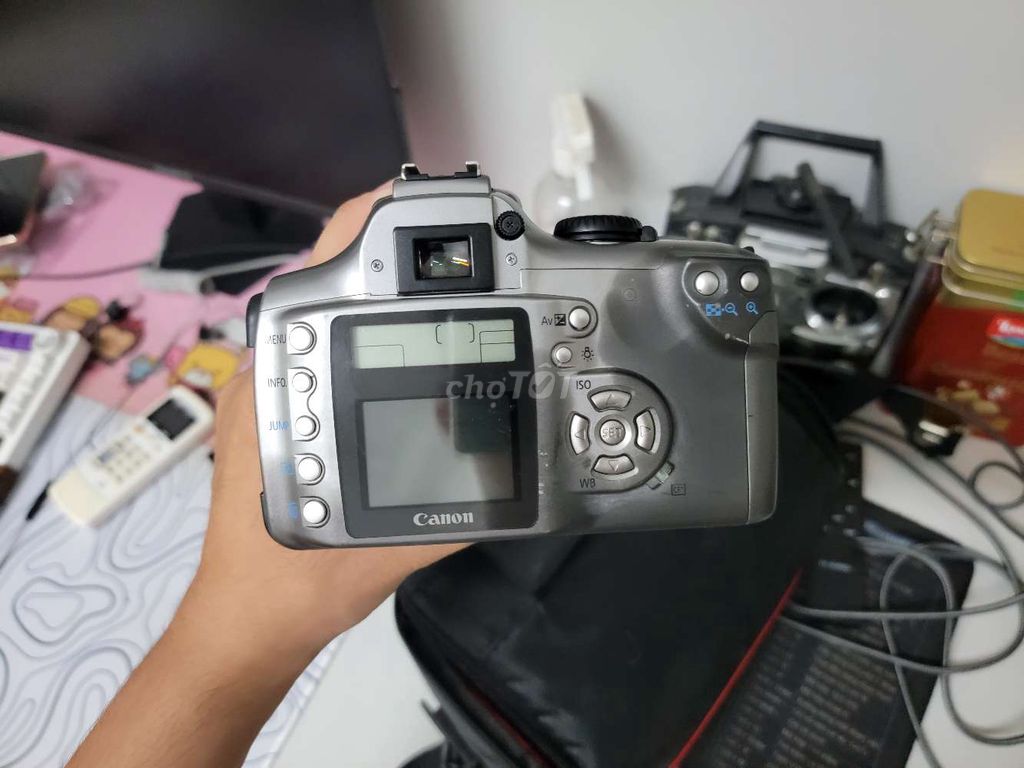 Máy ảnh Canon EOS 300D Xám 35-105mm. Mua bán Máy ảnh, Máy quay tại Thành phố Nha Trang Khánh Hòa được đăng bởi Trần Công Liêm hình 1