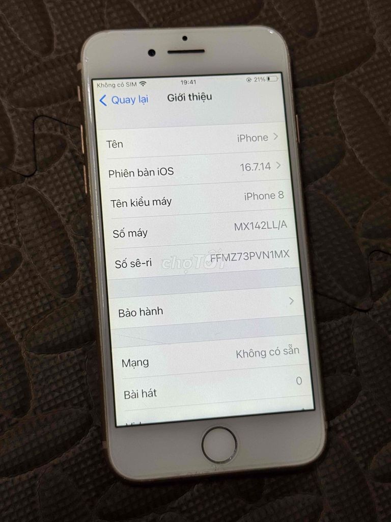 iPhone 8 gold 128GB. Mua bán Điện thoại tại Thành phố Thuận An Bình Dương được đăng bởi Phan Tuấn hình 1