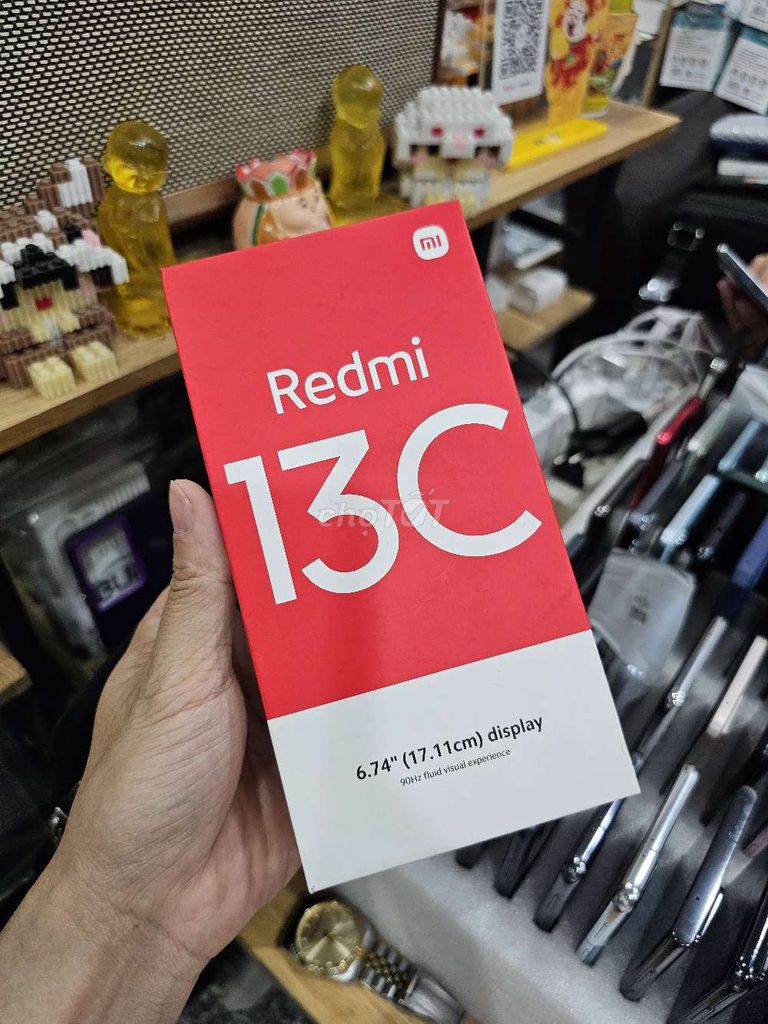 XIAOMI REDMI 13C ĐEN 6G/128 FBOX 99% BH 26/10/2025