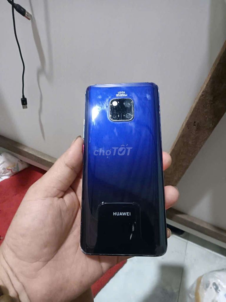 Huawei Mate 20 Pro 128GB Xanh đen. Mua bán Điện thoại tại Huyện Vũng Liêm Vĩnh Long được đăng bởi trí  hình 1