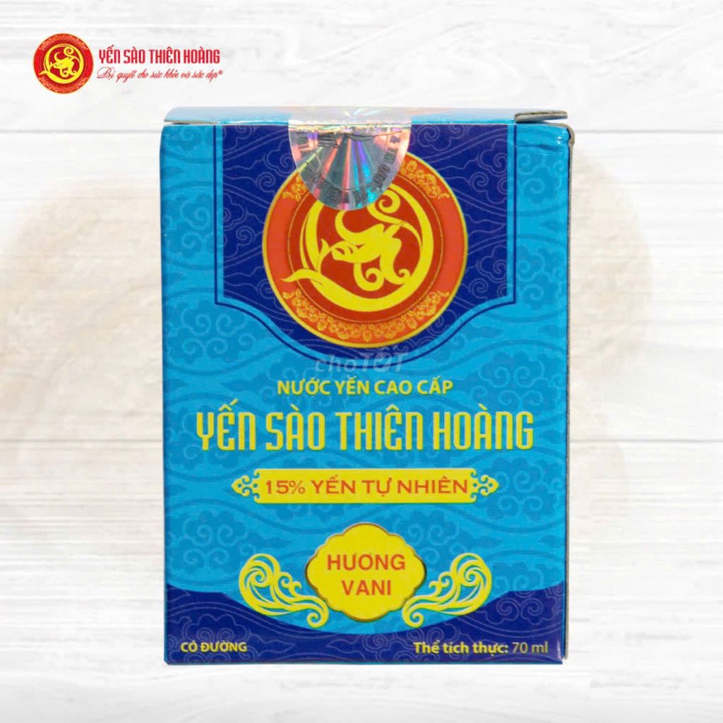 60 hộp yến sào Thiên Hoàng 15% (hộp 1 lọ 70ml)