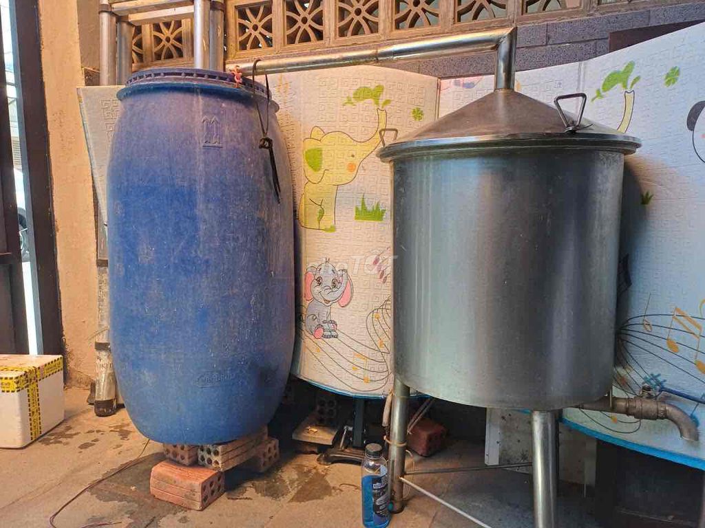 Nồi nấu rượu điện 40 lít Kim loại. Mua bán Bếp, lò, đồ điện nhà bếp tại Quận Ngũ Hành Sơn Đà Nẵng được đăng bởi Trung Râu hình 1