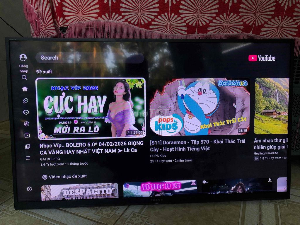 Smart tivi SONY 40 inch wifi. Mua bán Tivi, Âm thanh tại Huyện Càng Long Trà Vinh được đăng bởi Long hình 1