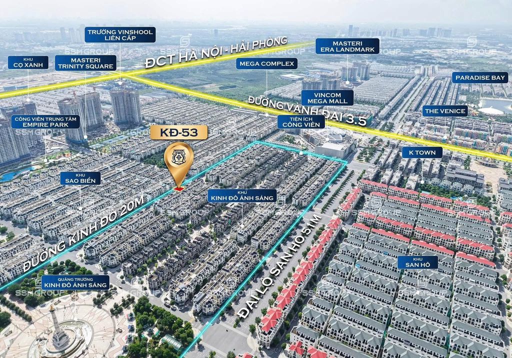 Полуприватный дом 150м² в «Городе Света» — Ocean City