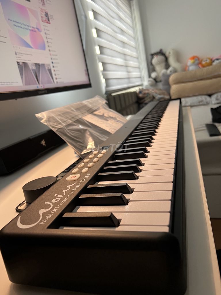 Đàn piano điện Woim P116 Đen Đã sử dụng. Mua bán Nhạc cụ tại Quận 11 Tp Hồ Chí Minh được đăng bởi Huỳnh Nhật Minh hình 1