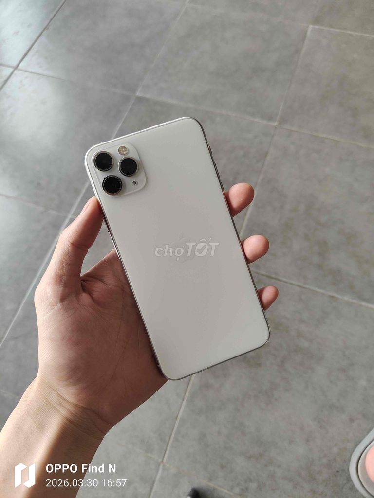 Apple iPhone 11 Pro Max 64GB Bạc. Mua bán Điện thoại tại Huyện Sông Lô Vĩnh Phúc được đăng bởi BCMC2026 hình 1
