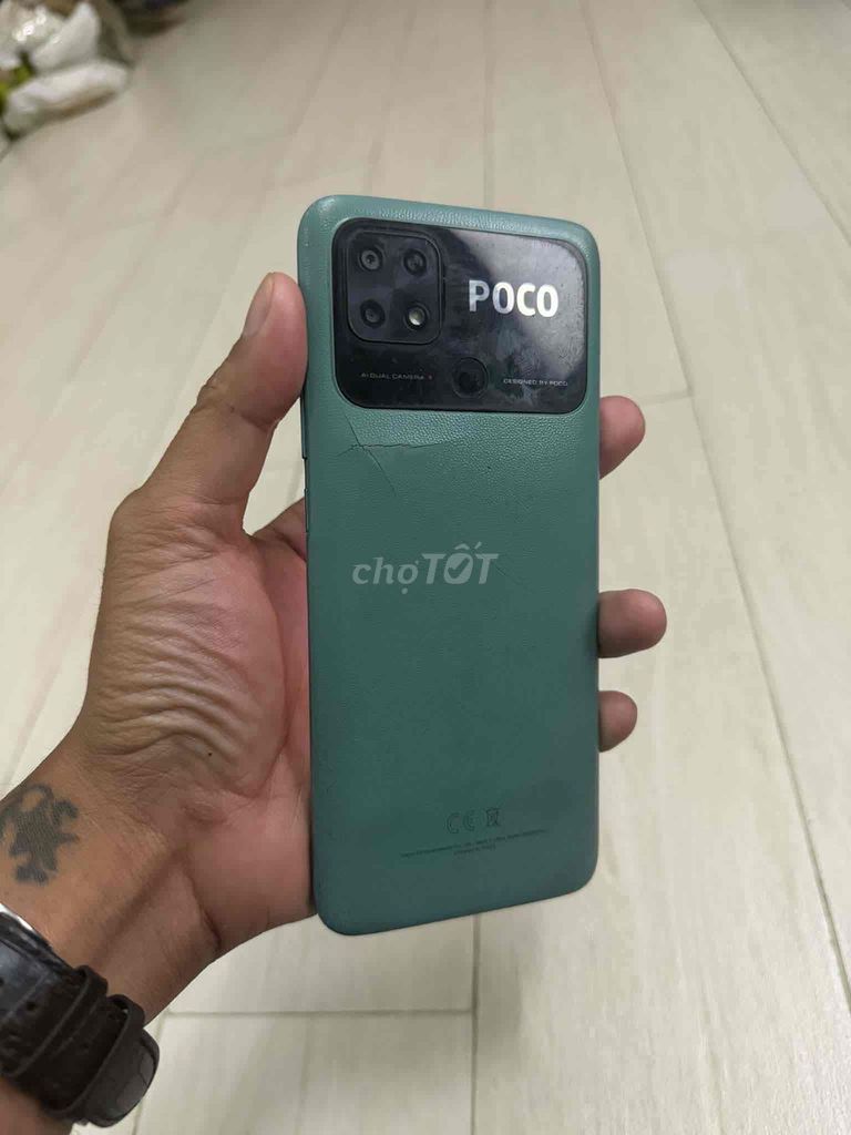POCO C40 Xanh lá. Mua bán Điện thoại tại Quận 4 Tp Hồ Chí Minh được đăng bởi Sang Minh hình 1