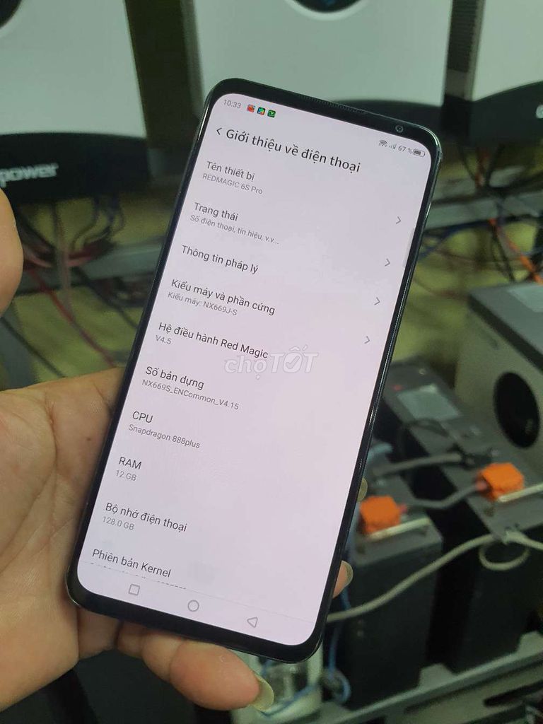 Redmagic 6S Pro 12GB/128GB Đen. Mua bán Điện thoại tại Huyện Hóc Môn Tp Hồ Chí Minh được đăng bởi văn bình hình 1