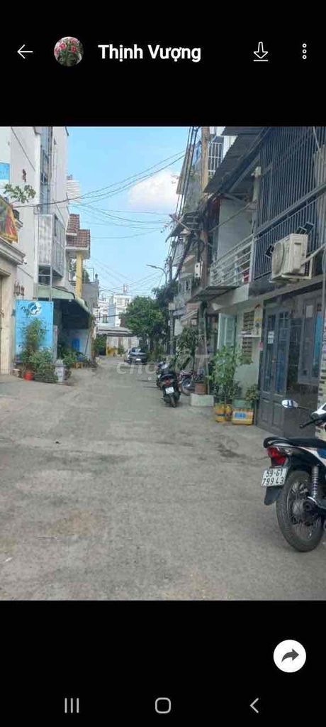 Nhà hẻm 523 Lê Văn Khương-68m2,gác lửng-Hẻm 6m xe tải thông