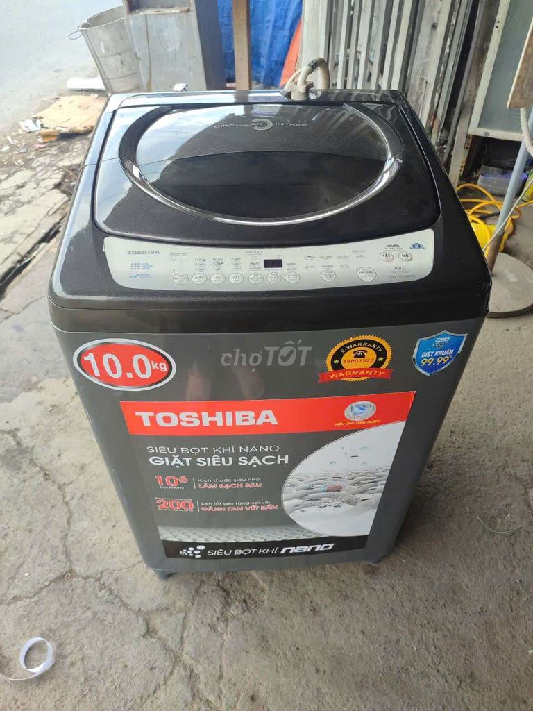 Máy giặt Toshiba 10kg. Mua bán Máy giặt tại Thành phố Biên Hòa Đồng Nai được đăng bởi Xuân Phúc Điện Lạnh hình 1