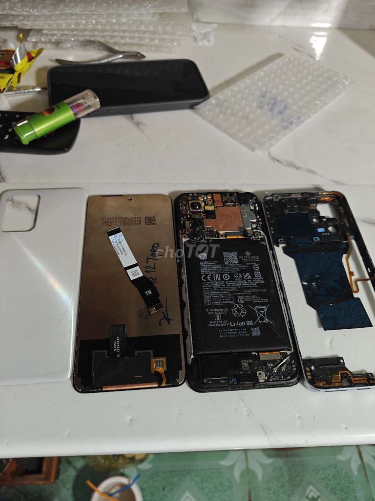 Xiaomi Redmi Note 12T Pro Trắng Hỏng màn hình. Mua bán Điện thoại tại Quận Tân Phú Tp Hồ Chí Minh được đăng bởi huy  hình 1
