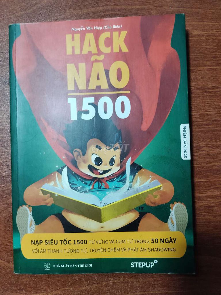 Sách Hack Não 1500 Học ngoại ngữ. Mua bán Sách tại Thị xã Bến Cát Bình Dương được đăng bởi NguyenThanhPhat hình 1