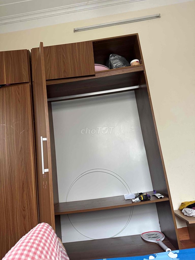 Tủ quần áo Gỗ cốt xanh 2m2 x 1m1 x 65cm Nâu. Mua bán Tủ, kệ gia đình tại Quận Hà Đông Hà Nội được đăng bởi lê thị hồng nhung hình 1
