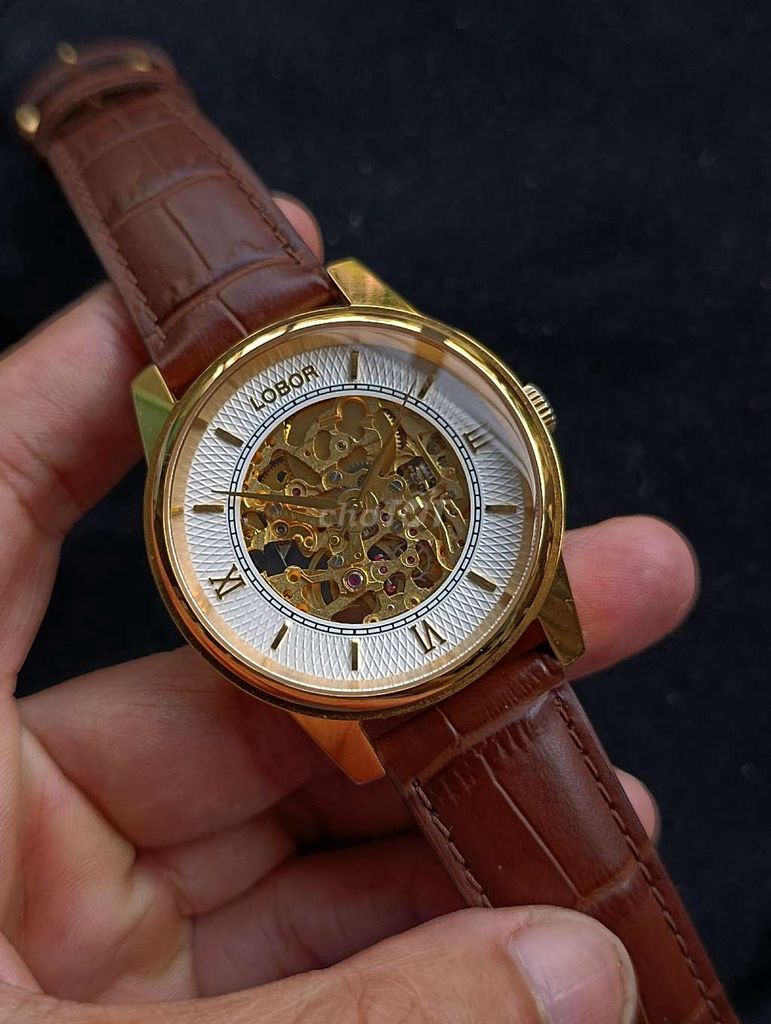 Đồng hồ Lobor Nam mạ vàng 41mm Như mới. Mua bán Đồng hồ tại Quận Ba Đình Hà Nội được đăng bởi Xavi Tuan Minh hình 1