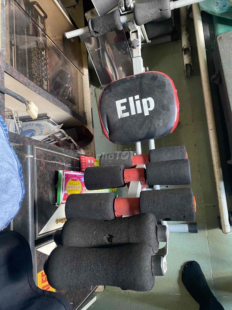 máy tập cơ bụng elip