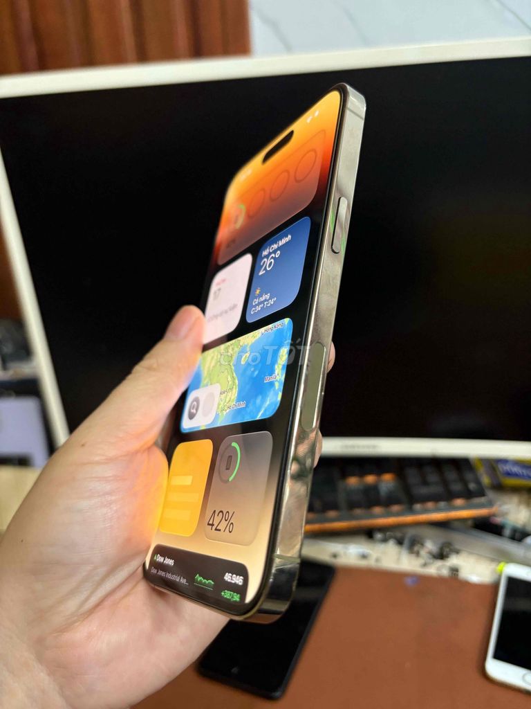 iphone 14promax 256g gold zin all 99% quốc tế. Mua bán Điện thoại tại Quận Lê Chân Hải Phòng được đăng bởi hoang anh hình 1