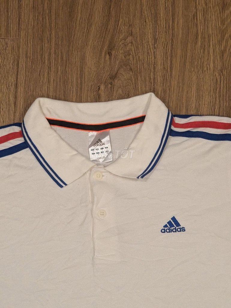 Áo thun polo Adidas nam trắng sọc. Mua bán Quần áo tại Quận 11 Tp Hồ Chí Minh được đăng bởi Nhựt Huỳnh hình 1