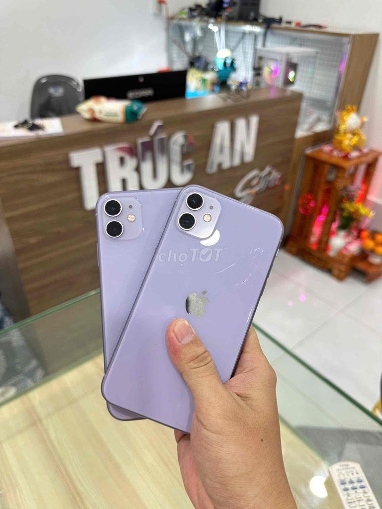 Apple iPhone 11 Tím 99%. Mua bán Điện thoại tại Quận Ninh Kiều Cần Thơ được đăng bởi Trúc An Store hình 1
