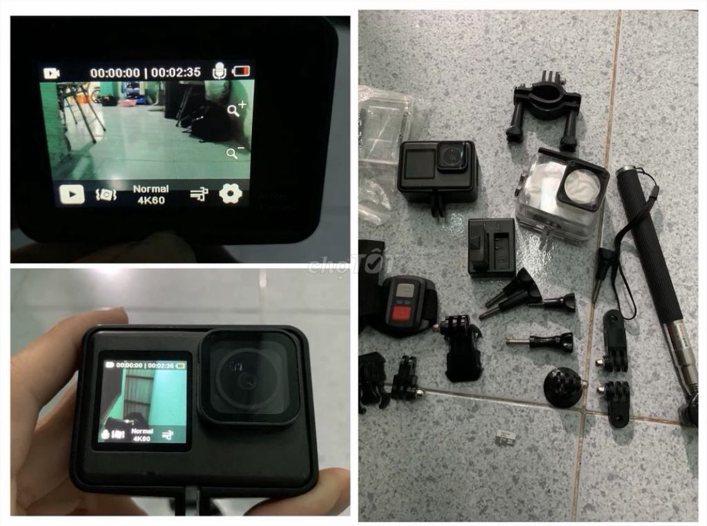 Camera hành trình SC3 4K60fps Đen. Mua bán Máy ảnh, Máy quay tại Thị xã Bình Minh Vĩnh Long được đăng bởi 05. Công hình 1