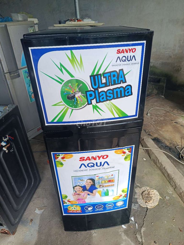 Tủ lạnh Sanyo Aqua 150 lít Đen tiết kiệm điện. Mua bán Tủ lạnh tại Quận Ninh Kiều Cần Thơ được đăng bởi Hiếu  hình 1