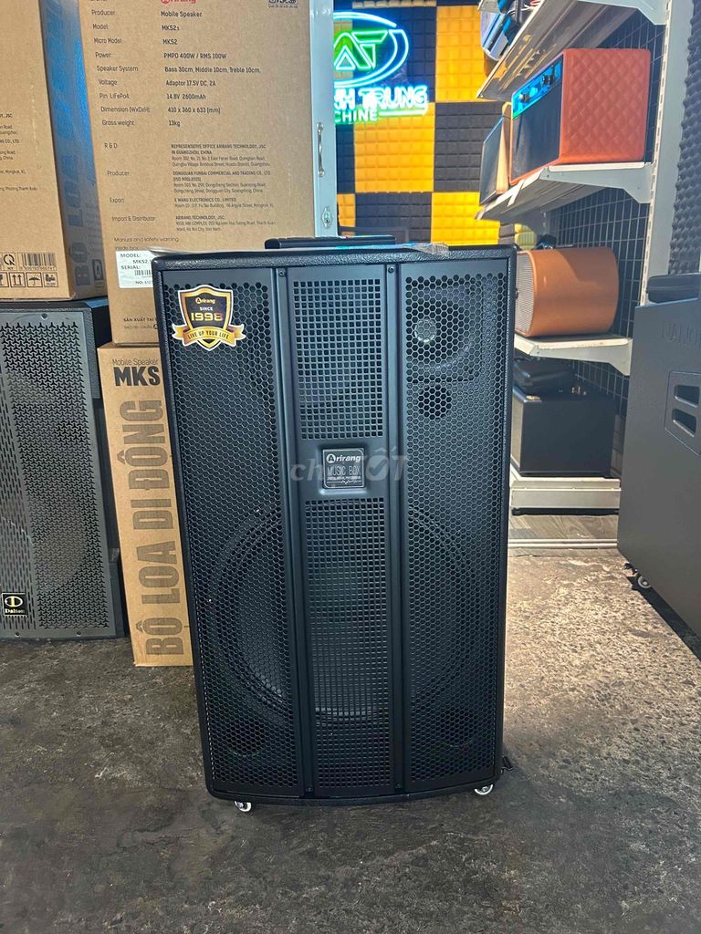 Loa karaoke Arirang MK1 max Đen. Mua bán Tivi, Âm thanh tại Thành phố Thuận An Bình Dương được đăng bởi Máy móc thiết bị Nhật Anh Trung hình 1
