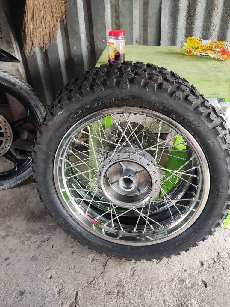 Cặp bánh căm zin chính hãng Yamaha mới. Mua bán Phụ tùng xe tại Huyện Đức Hòa Long An được đăng bởi Minh Hoàng hình 6