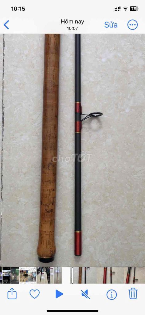 Cần câu Abu Garcia dài 3m05 chính hãng