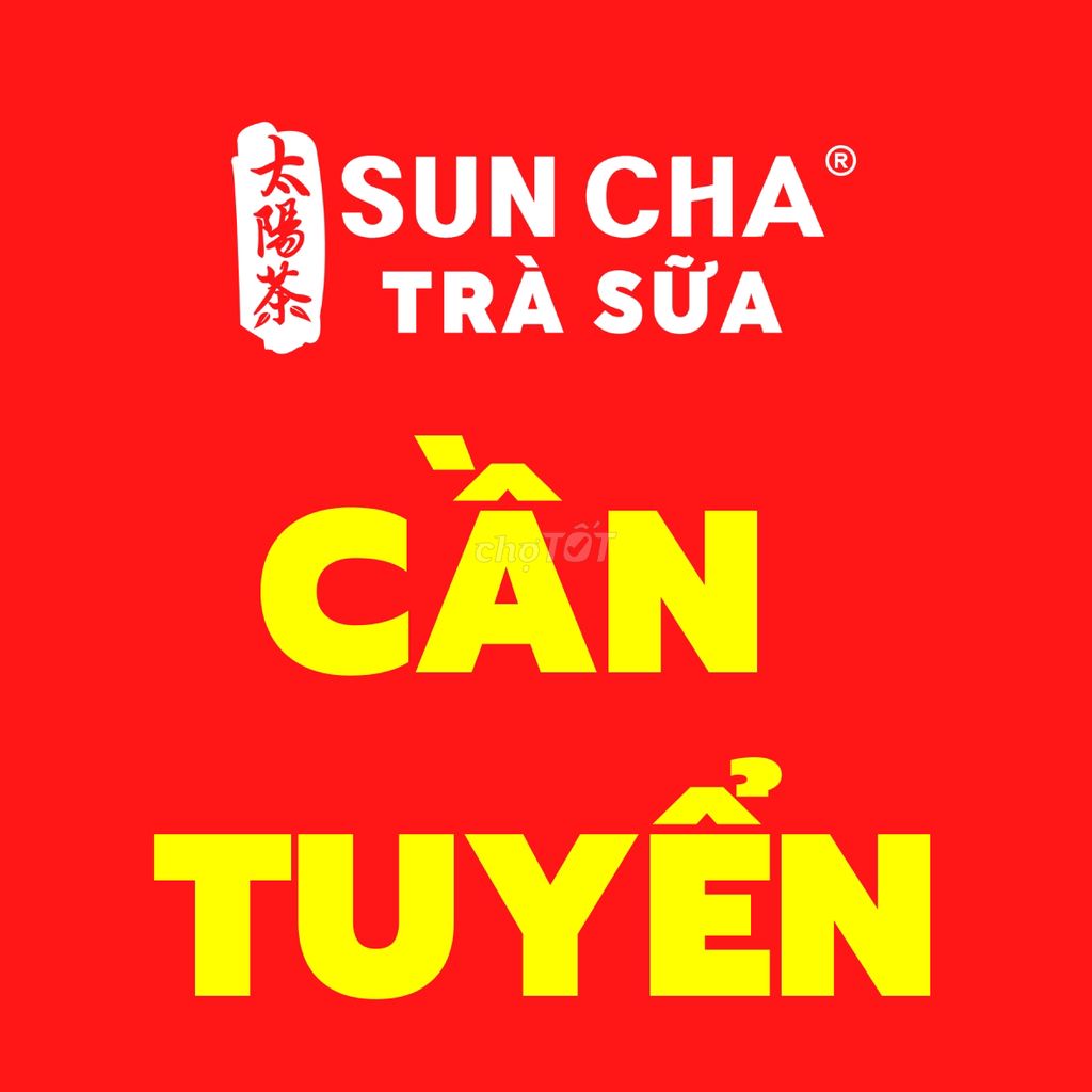 TRÀ SỮA SUNCHA CẦN TUYỂN