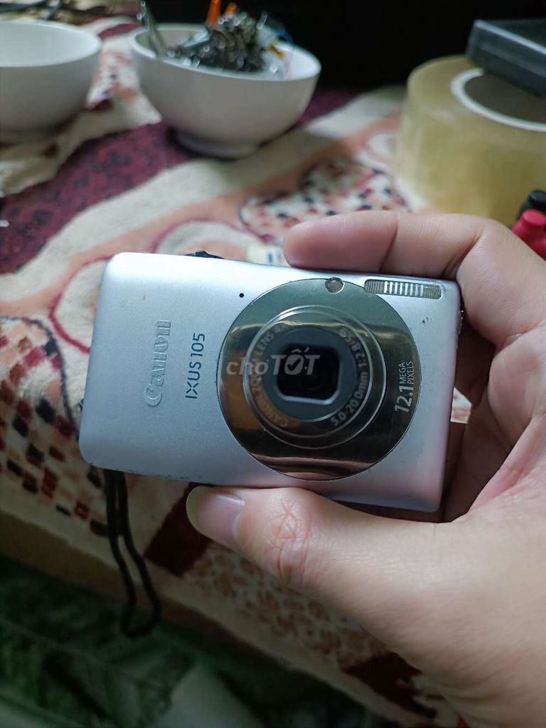 Máy ảnh Compag Canon IXUS 105 Chính hãng. Mua bán Máy ảnh, Máy quay tại Quận Lê Chân Hải Phòng được đăng bởi Việt hình 1