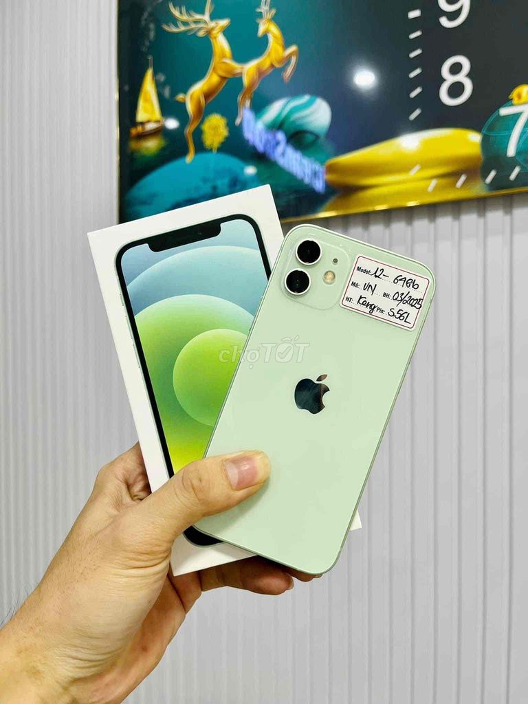 iPhone 12 Green 64G 128G FULLBOX KENG APPLE 2025