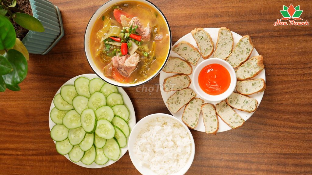 Chả cốm Làng Vòng Hoa Doanh 200g. Mua bán Đồ ăn, thực phẩm và các loại khác tại Quận 12 Tp Hồ Chí Minh được đăng bởi Doanh Hoa hình 1