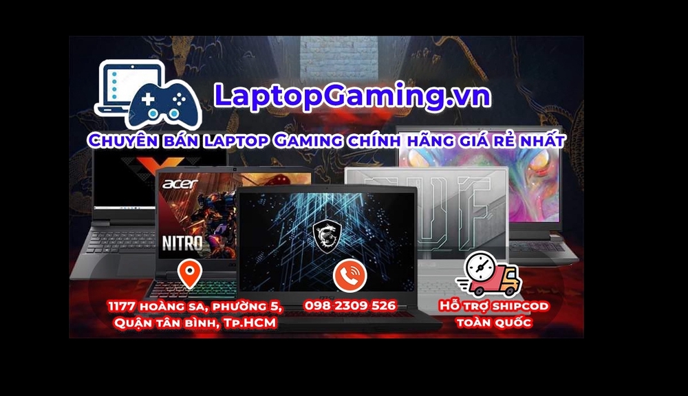Chuyên bán Laptop gaming và đồ họa tại Quận Tân Bình, Tp Hồ Chí Minh hình 1