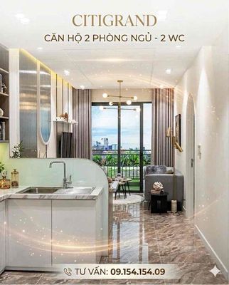 Căn Grand 2PN-2WC ngộp