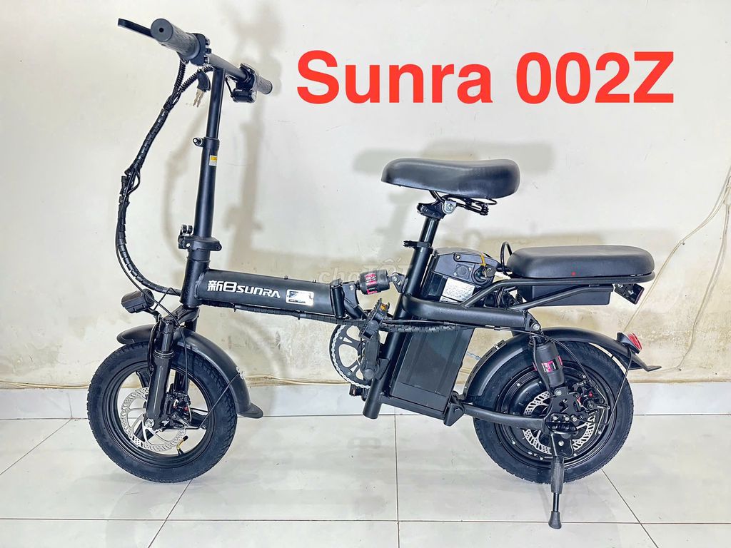 Xe đạp điện gấp gọn trợ lực Sunra-002Z 48V400W10Ah