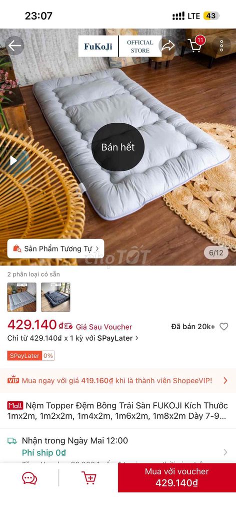 Thanh lý topper giá rẻ new. Mua bán Giường, chăn ga gối nệm tại Thành phố Thủ Đức Tp Hồ Chí Minh được đăng bởi Lê Hằng hình 1
