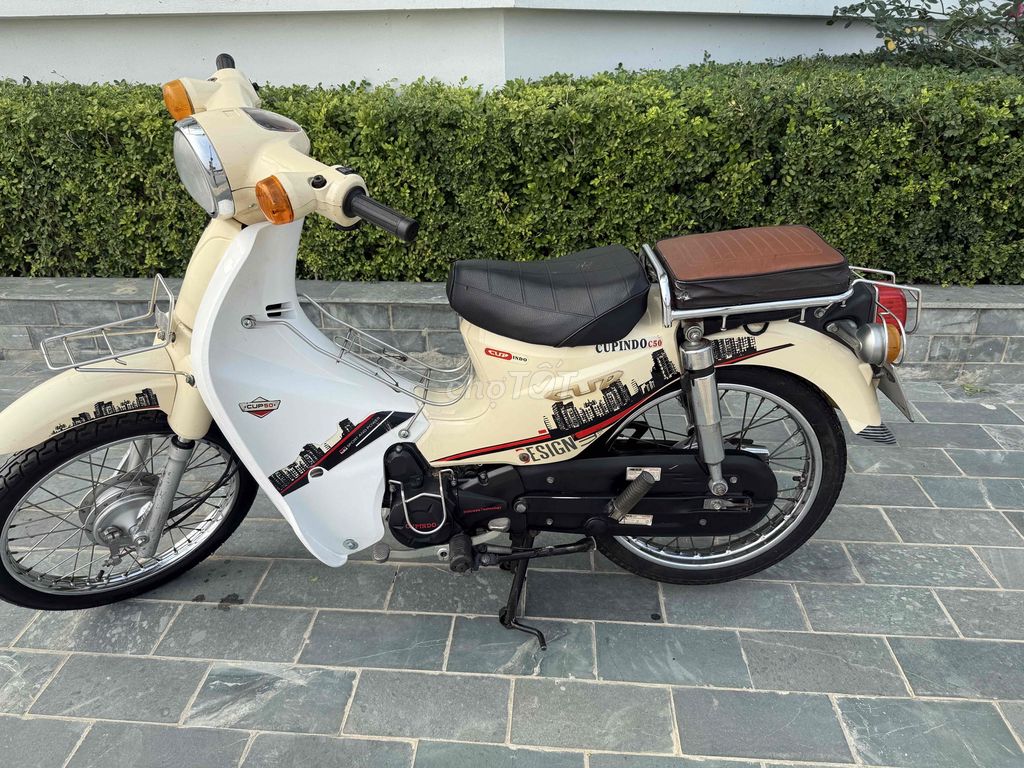 SYM Cub 50cc màu Kem. Mua bán Xe máy tại Quận Bắc Từ Liêm Hà Nội được đăng bởi Hữu Nhuận hình 3