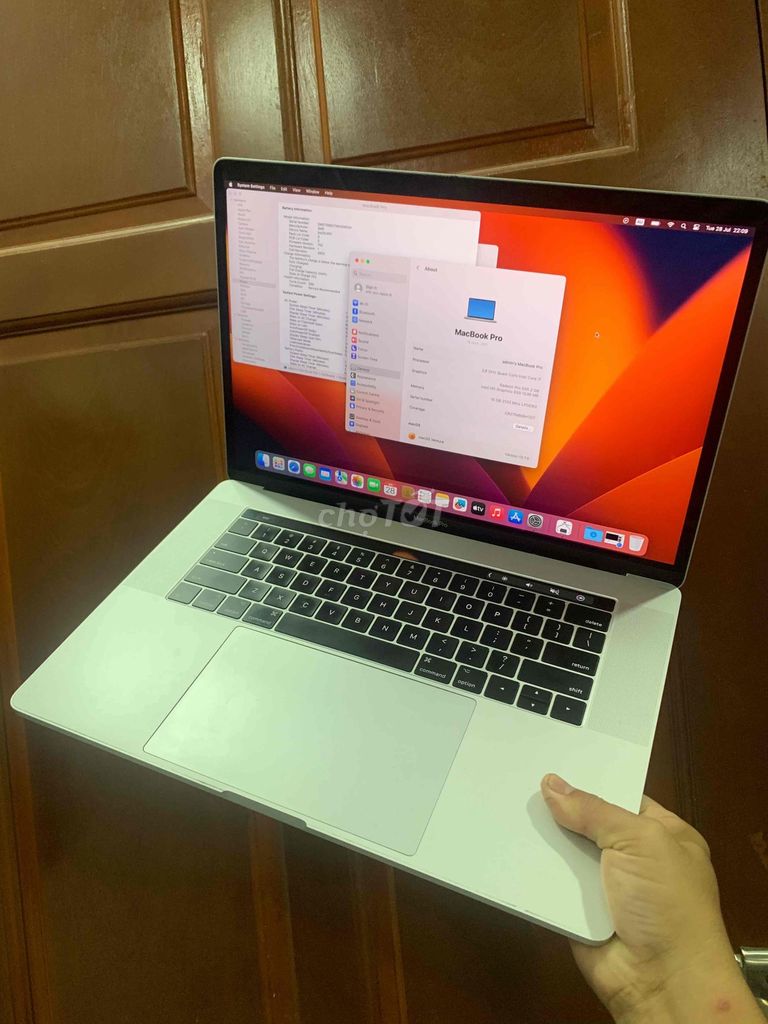Apple Macbook Pro 2017 i7 15 inch 16GB/256GB Bạc. Mua bán Laptop tại Quận Bình Tân Tp Hồ Chí Minh được đăng bởi phong hình 1