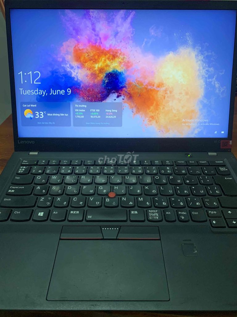 Lenovo ThinkPad X1 Carbon i5-6300U. Mua bán Laptop tại Thành phố Thủ Đức Tp Hồ Chí Minh được đăng bởi Duy Nguyễn hình 1