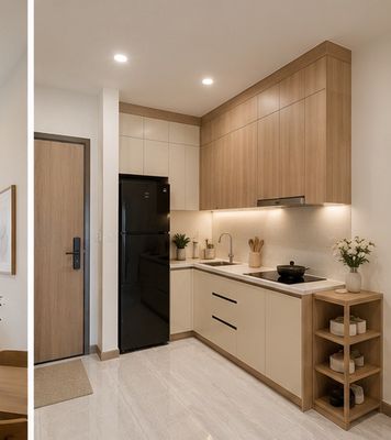 BÁN CHUNG CƯ BCONS MIỀN ĐÔNG 2PN FULL NỘI THẤT