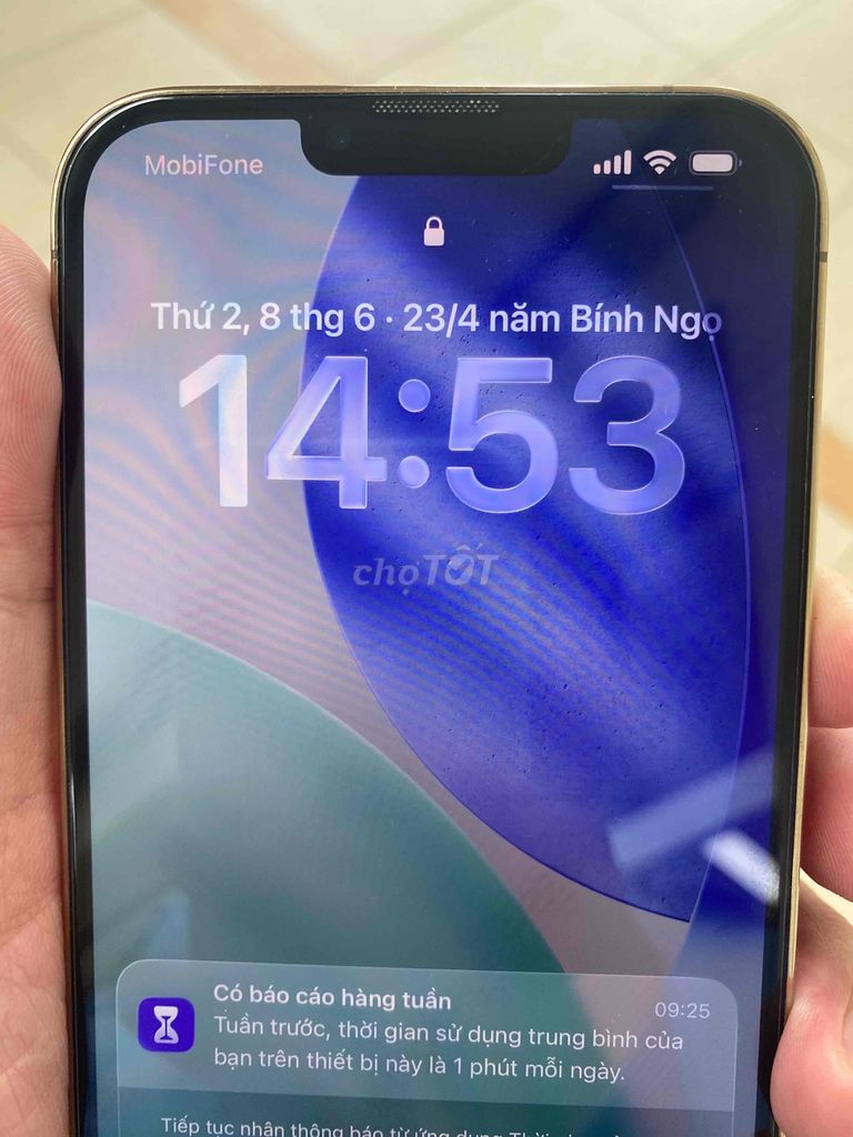 iPhone 13 Pro Max 128GB Vàng Đã sử dụng. Mua bán Điện thoại tại Quận 7 Tp Hồ Chí Minh được đăng bởi Hùngtrần hình 1